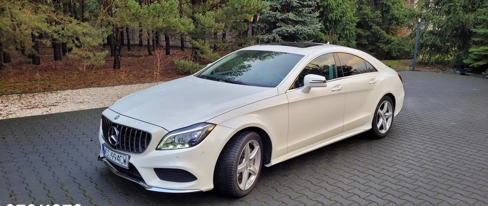 Mercedes-Benz CLS cena 110000 przebieg: 75000, rok produkcji 2012 z Pakość małe 254
